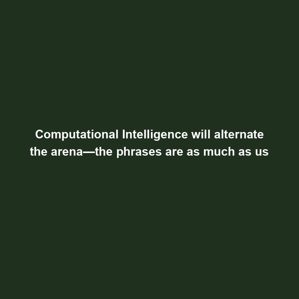 Featured image for “Computational Intelligence will alternate the arena—the phrases are as much as us”